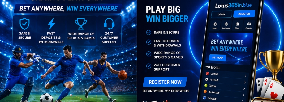 Lotus365in blue Cover Image