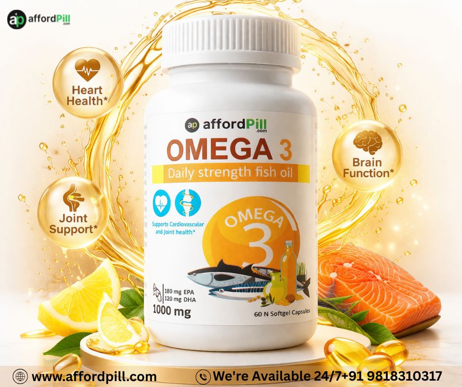 Omega 3 Daily Strength – Complete Solution for Heart & Brain Health - India, Other Countries - Free Classified Directory | Post Free Ads