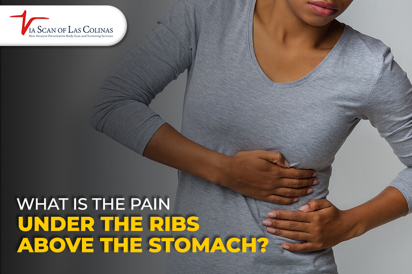 What is the Pain under the Ribs Above the Stomach?
