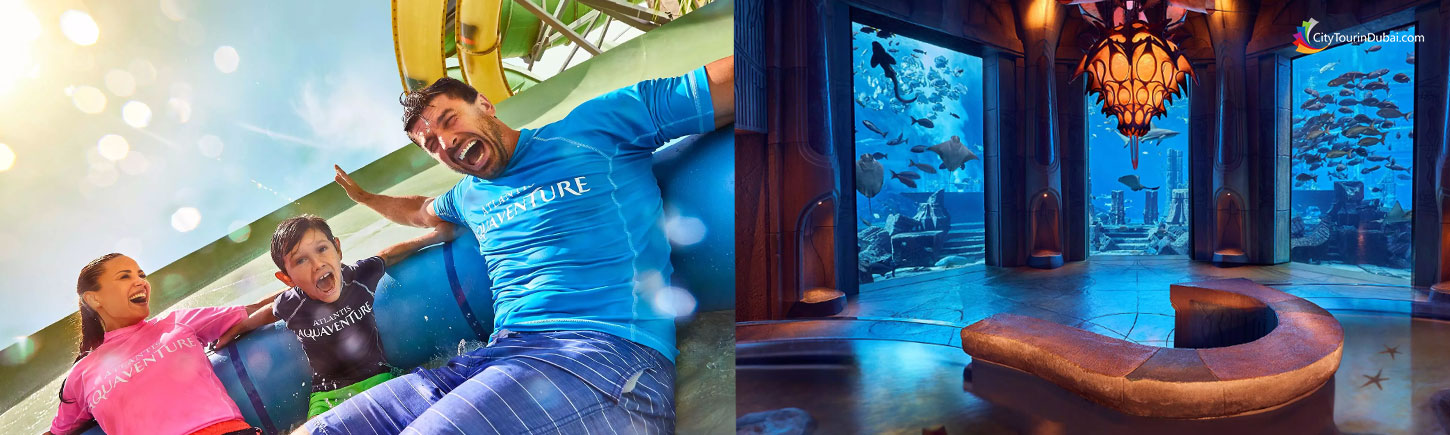 Atlantis Aquaventure and Lost Chamber Dubai Combo Ticket