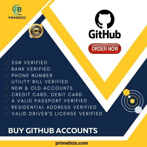 Buy GitHub account - 100% Safe US, UK, CA, AUS Verified ACC
