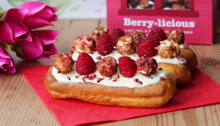 Berry-licious Raspberry Éclairs – Popcorn Shed