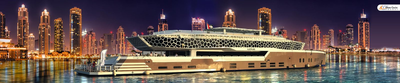Mega Yacht Dinner Cruise Dubai | Luxury Tour