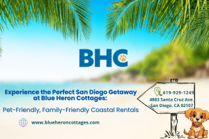 San Diego Pet-Friendly Accommodations – Coastal Rentals at Blue Heron Cottages