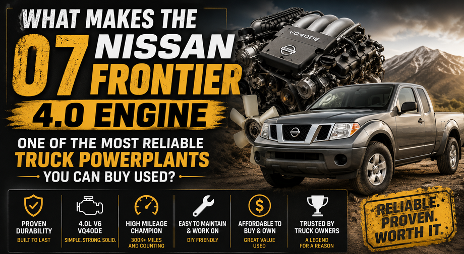 The 07 Nissan Frontier 4.0 Engine One of the Most Reliable Truck Powerplants - JustPaste.it