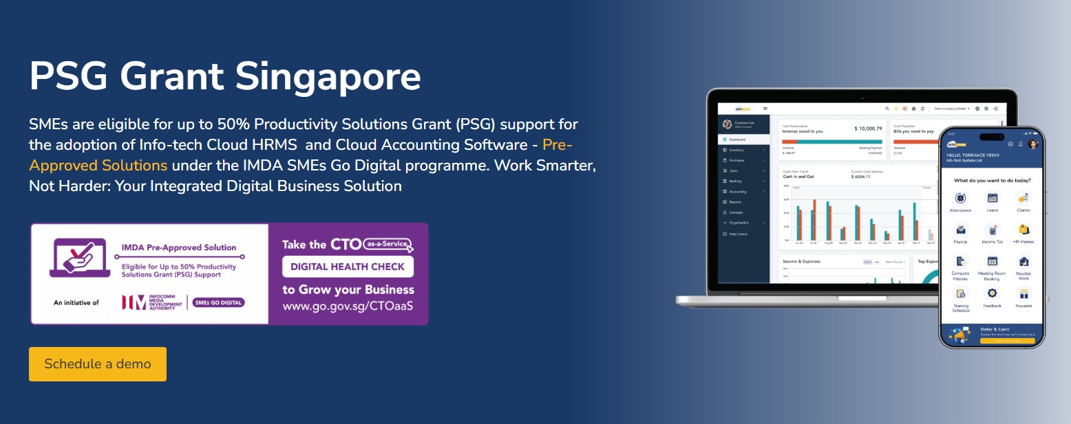 Productivity Solutions Grant (PSG) | SME Grants
