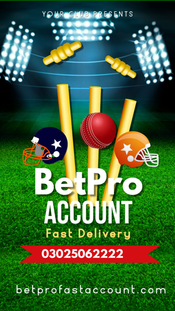 BetPro Fast Account Delivery 03025062222 ✓ Instant Withdrawal