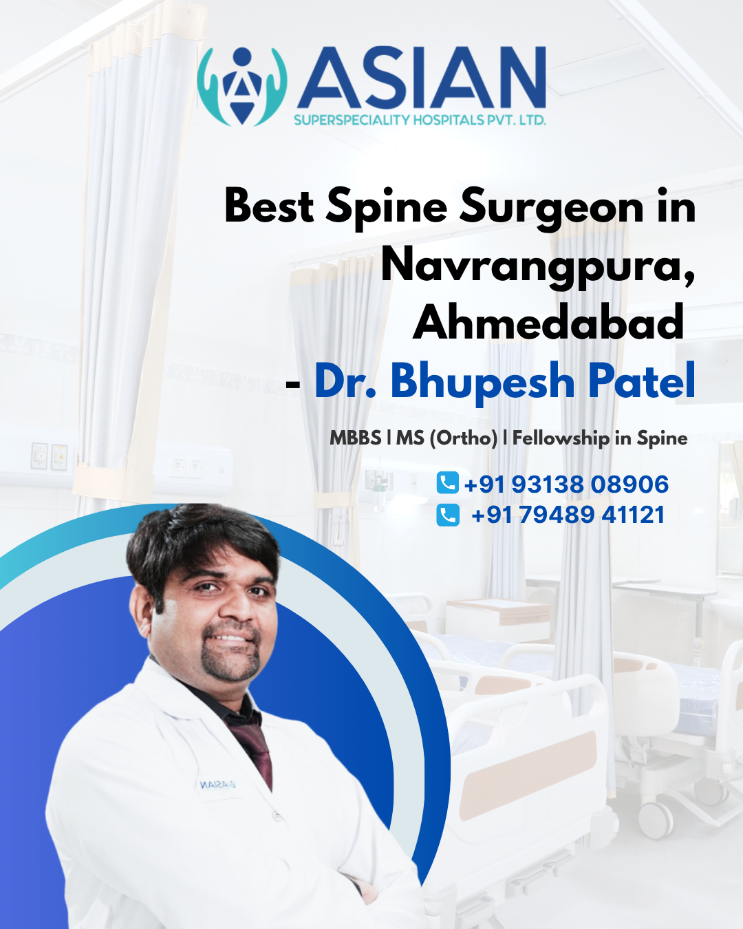 Best Spine Surgeon in Navrangpura, Ahmedabad - Dr. Bhupesh Patel