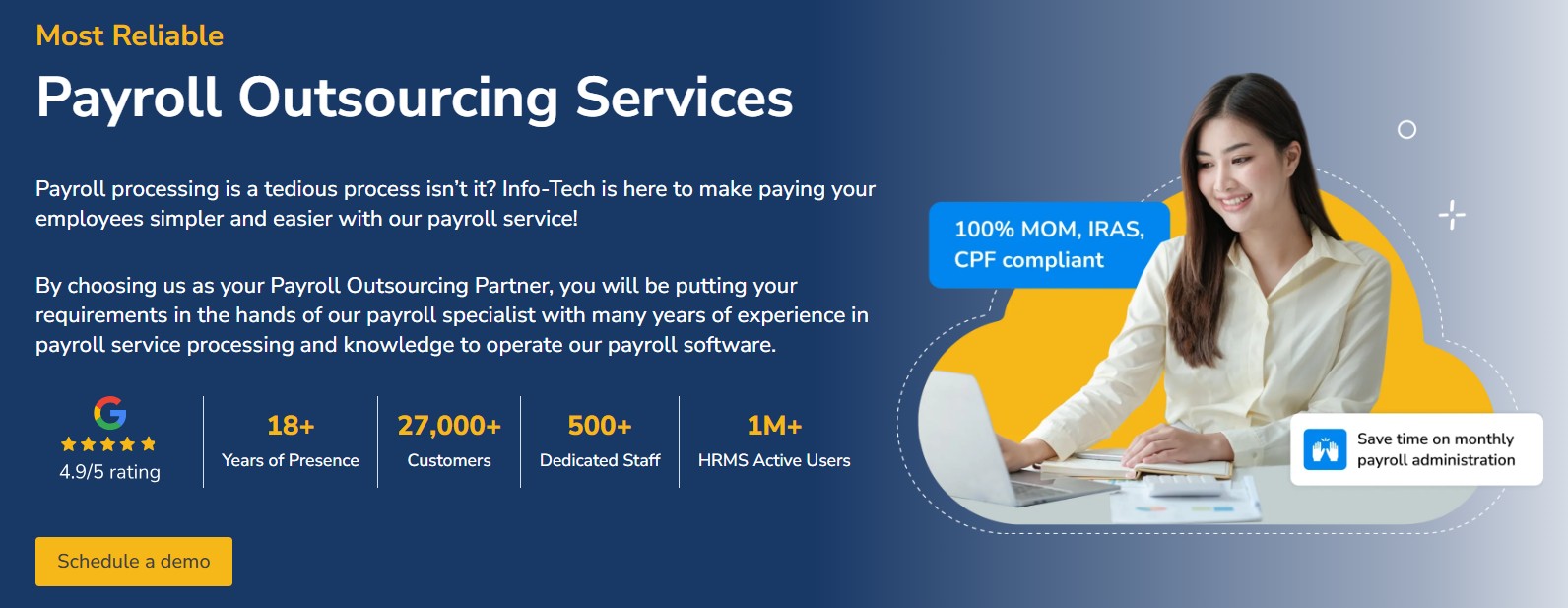Payroll Outsourcing Services Singapore | Info-Tech