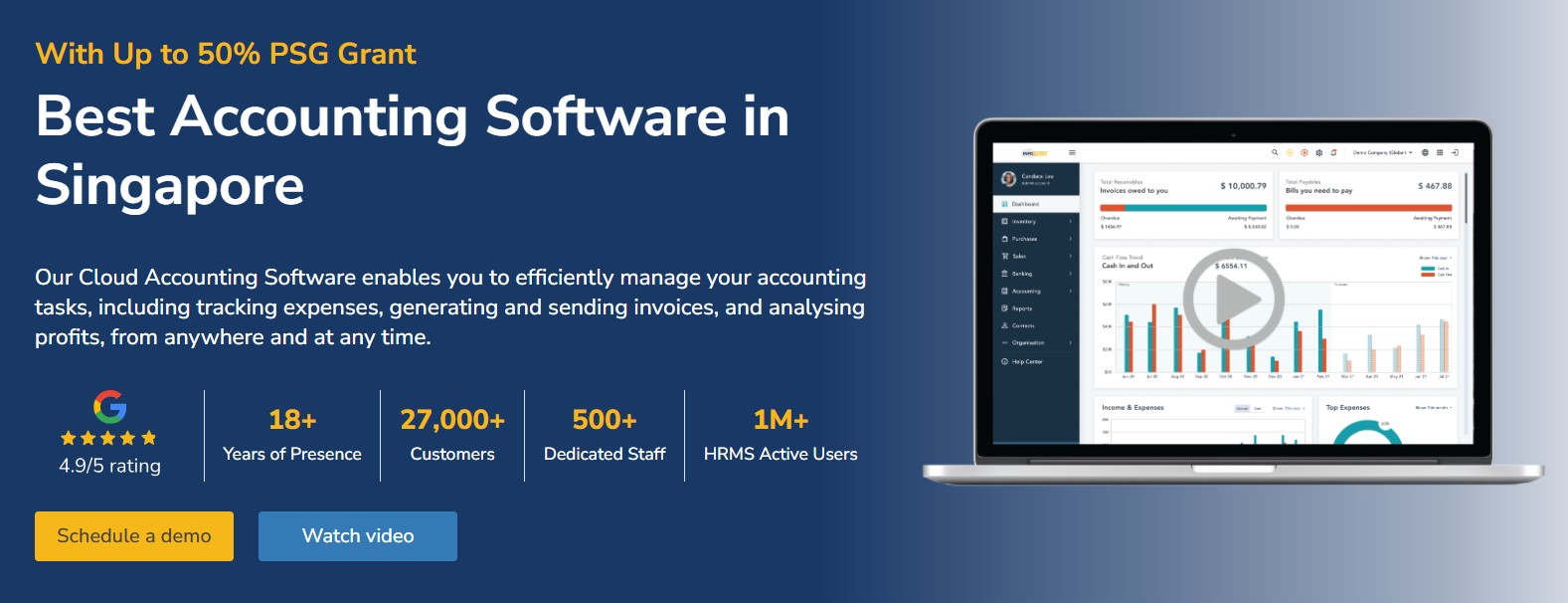 Best Accounting Software in Singapore | Up to 50% PSG Grant