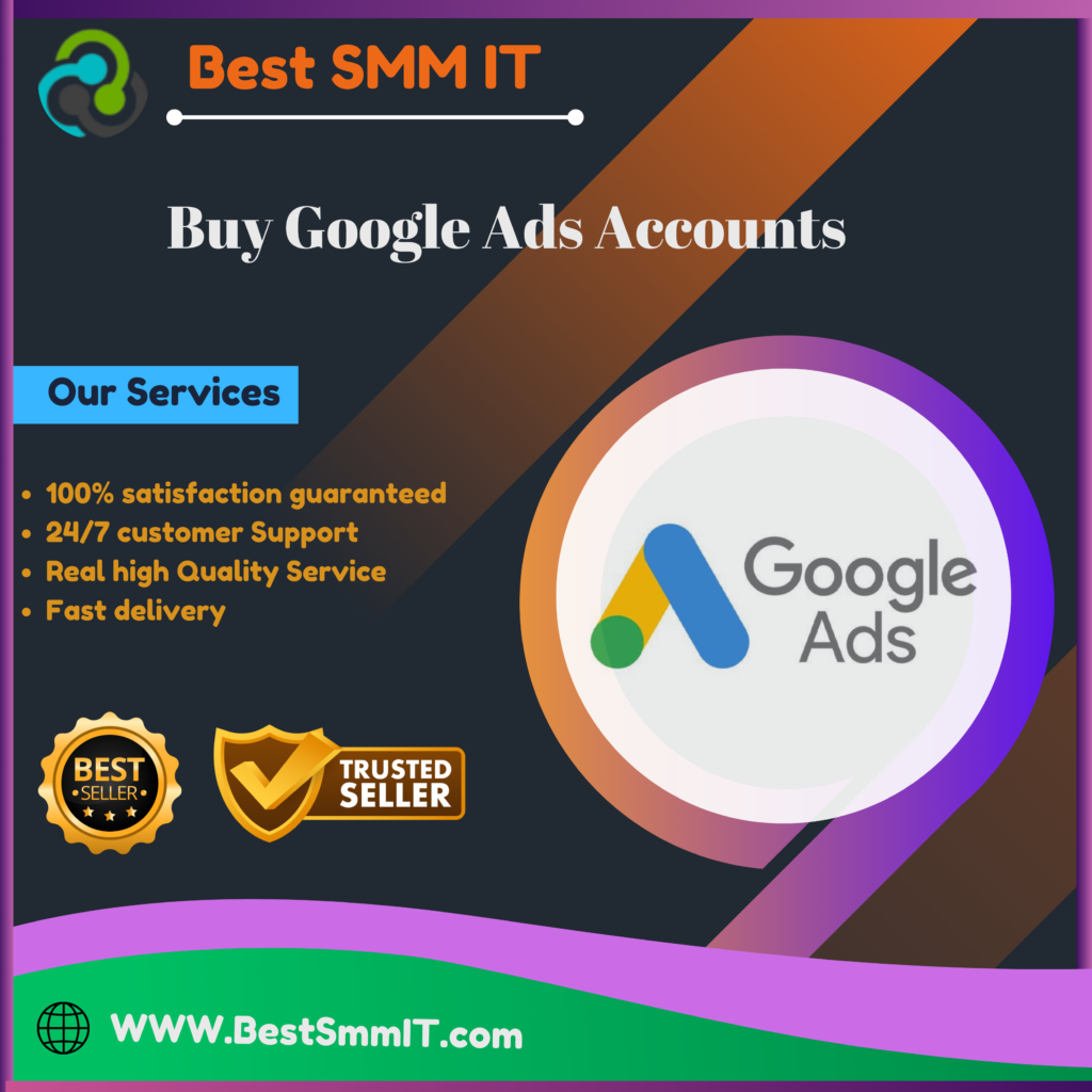 Buy Google Ads Accounts - Threshold, Aged & Agency Accounts