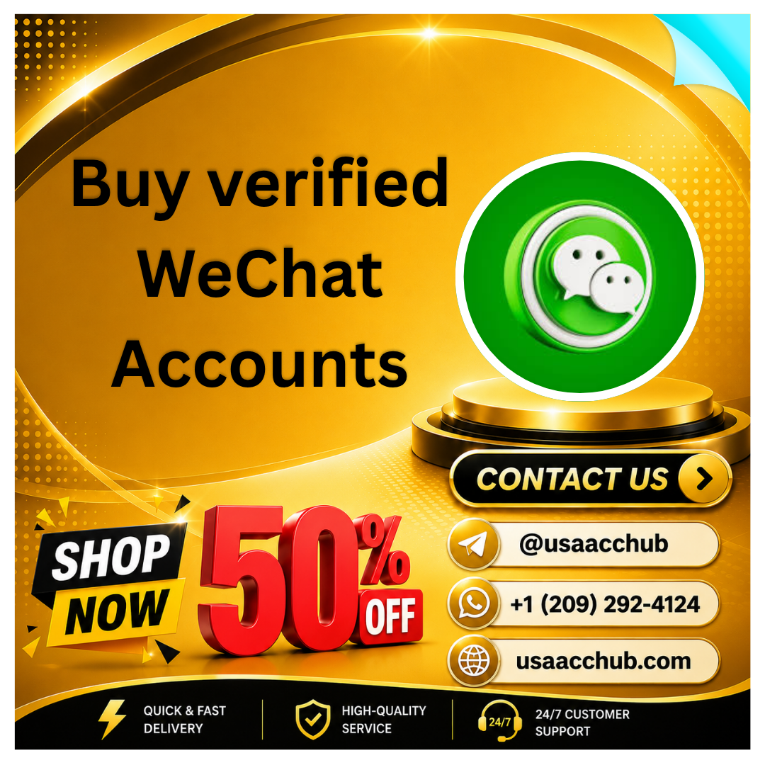 Buy verified WeChat Accounts -100% Verified & Trusted Sites
