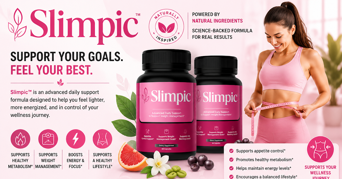 Slimpic™ – Advanced Support for Healthy Weight Management & Metabolic Balance