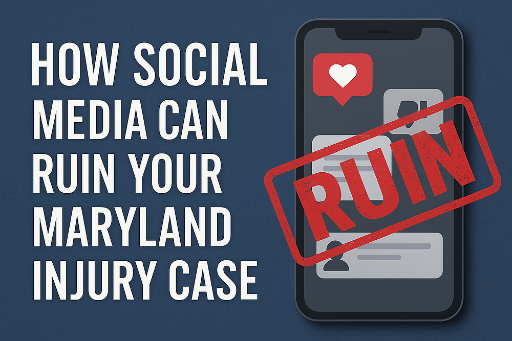 Can Social Media Affect Your Maryland Personal Injury Case?