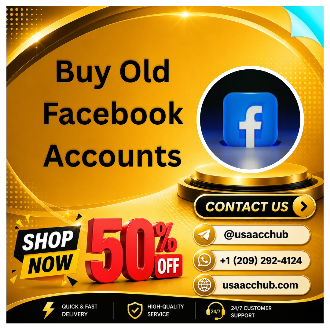 Buy Old Facebook Accounts 100% Safe & Secure Service