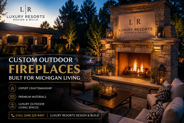 How to Choose the Best Outdoor Fireplace Builders in Michigan for Your Dream Backyard - Smart SEO Article